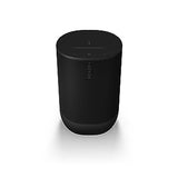 Sonos Move 2 Tragbarer WLAN Bluetooth Lautsprecher – 24h Akku, Alexa, Ladestation