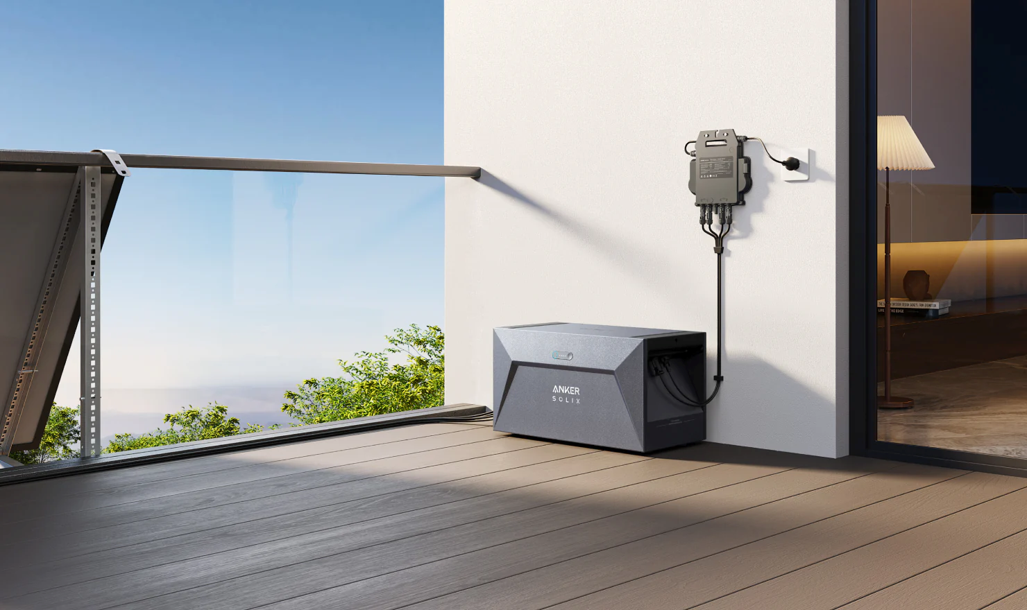 ANKER SOLIX Solarbank E1600 Solarstromspeicher 1600Wh B-Ware + 0W Ausgangsschalter
