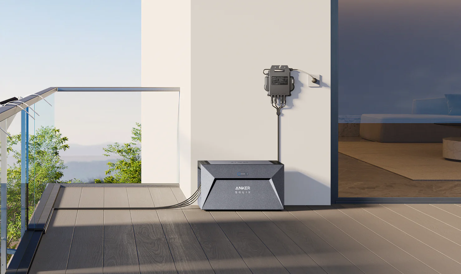 ANKER SOLIX Solarbank E1600 Solarstromspeicher 1600Wh B-Ware + 0W Ausgangsschalter