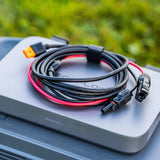 Delta Pro Balkonkraftwerk Set (Delta Pro + 1-6x Solarpanels + Wechselrichter + XT60 + BKW Pro Kabel + Solarkabel)