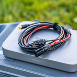 Delta Pro Balkonkraftwerk Set (Delta Pro + 1-6x Solarpanels + Wechselrichter + XT60 + BKW Pro Kabel + Solarkabel)