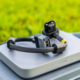 EcoFlow Delta 2 Max Zusatzakku Balkonkraftwerk Set (Delta 2 Max EB + PowerStream + Delta BKW Kabel)