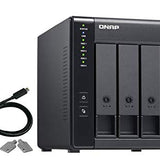 QNAP TR-004 4 Bay Desktop NAS Expansion - Optional Use as a Direct-Attached Storage Device