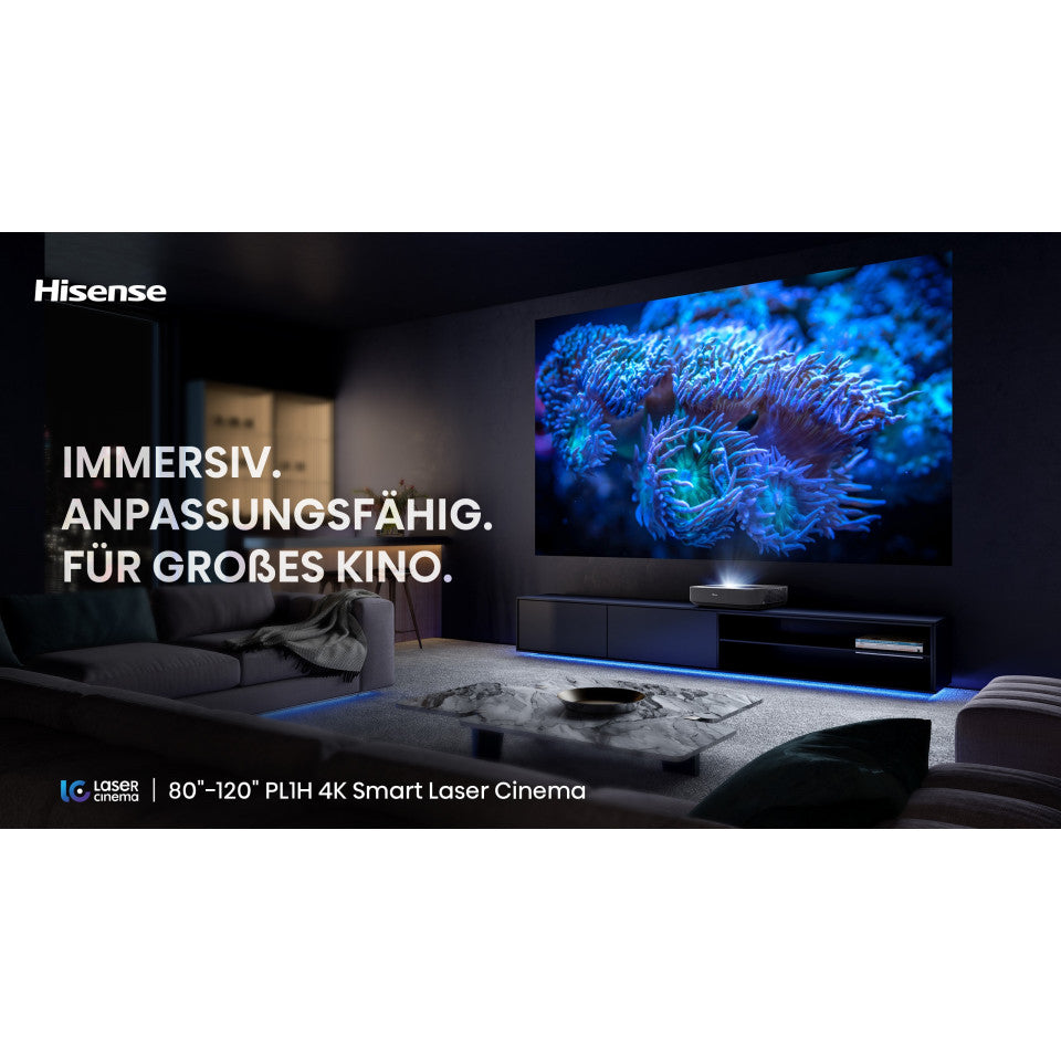 Hisense PL1 Laser TV Ultrakurzdistanz-Beamer B-Ware