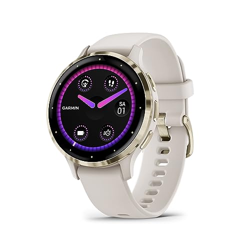 Garmin Venu 3S 41mm GPS Fitness-Smartwatch AMOLED, lange Akkulaufzeit & Bluetooth Telefonie