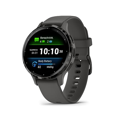 Garmin Venu 3S 41mm GPS Fitness-Smartwatch AMOLED, lange Akkulaufzeit & Bluetooth Telefonie