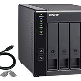 QNAP TR-004 4 Bay Desktop NAS Expansion - Optional Use as a Direct-Attached Storage Device