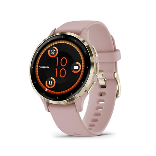 Garmin Venu 3S 41mm GPS Fitness-Smartwatch AMOLED, lange Akkulaufzeit & Bluetooth Telefonie