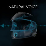 Cardo PACKTALK Edge Motorrad Bluetooth Kommunikationssystem JBL Sound Einzelpackung
