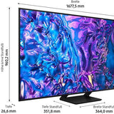 Samsung QLED 4K Q70D 75 Zoll Smart TV: AI Quantum Prozessor, 120Hz, Tizen OS