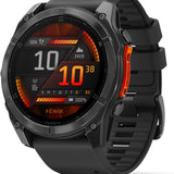 Garmin fēnix 8 51mm: Premium GPS Multisport Smartwatch mit AMOLED Display, Herzfrequenz, Topo-Karten