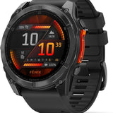 Garmin fēnix 8 51mm: Premium GPS Multisport Smartwatch mit AMOLED Display, Herzfrequenz, Topo-Karten