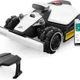 MAMMOTION LUBA mini AWD 800 Mähroboter ohne Begrenzungskabel, NetRTK+Vision, Keine RTK-Antenne erforderlich, Auto-Kartierung, Empf. 800m², Max. 1000m², mit 4G-Modul, 80% Steigung
