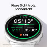 Samsung Galaxy Watch8 Smartwatch mit AI, 44mm, Bluetooth, Fitness, Wellness, Schlaf-Coaching