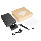 Inateck Festplattengehäuse 3.5 USB 3.0, Externes HDD Gehäuse für 2,5”/ 3,5” SATA HDD und SSD, Unterstützt UASP und maximal 20 TB Laufwerke, 12 V/ 2A Netzteil