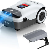 ANTHBOT Genie Mähroboter ohne Begrenzungskabel 3600 m², Full Band RTK + 4-Augen-Vision Roboter-Rasenmäher, 30+ Mehrzonen-Management, KI-Intelligente Hindernisvermeidung & Rasenpflege - Genie 3000