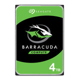 Seagate BarraCuda 4TB, Interne Festplatte HDD, 3.5 Zoll, 5400 U/Min, 256 MB Cache, SATA 6GB/s, silber, inkl. Data Rescue Service (ST4000DMZ04)