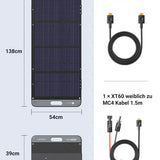 UGREEN Faltbares Solarpanel 100W