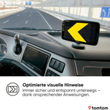 TomTom GO Expert Plus 7-Zoll LKW Navi: Präzise Routen, Echtzeit-Traffic, Weltkarten