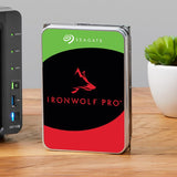 Seagate IronWolf Pro 4TB, NAS Interne Festplatte HDD, 3.5 Zoll, 7200 U/Min, CMR, 256 MB Cache, SATA 6 GB/S, inkl. Data Rescue Service (ST4000NTZ01)