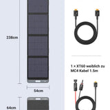 UGREEN Faltbares Solarpanel 200W