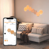 Nanoleaf Elements Hexagon Wood