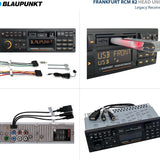 Blaupunkt Frankfurt RCM 82 DAB 1-DIN Autoradio: Modernes Retro mit Bluetooth, USB, SD, DAB+, 200W, Freisprecheinrichtung