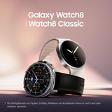 Samsung Galaxy Watch8 Smartwatch mit AI, 44mm, Bluetooth, Fitness, Wellness, Schlaf-Coaching