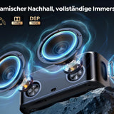 TOPTRO X9 4K Smart Beamer: Netflix, Dolby Audio, 1200 ANSI, KI-Autofokus, WiFi