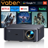 YABER K2s 4K Android TV Beamer: JBL Sound, Autofokus, WiFi 6 für ultimatives Heimkino