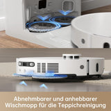 Dreame X40 Ultra Robot Vacuum with Mop, 12,000Pa, Self-Cleaning & Auto Empty