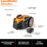 LawnMaster OcuMow™ 24V kabelloser Roboter-Rasenmäher & Trimmer