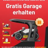 MAMMOTION LUBA mini AWD 800, 800m², Ohne Kabel, NetRTK+Vision, 4G, 80% Steigung