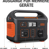 Jackery Explorer 500 Powerstation 518Wh, 500W (1000W Peak), USB & 230V