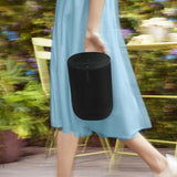 Sonos Move 2: Tragbarer WLAN Bluetooth Speaker, Alexa, 24h Akku