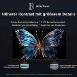 TCL 65 Zoll QLED 4K Smart Google TV, 144Hz Gaming, Onkyo Sound