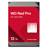 WD Red Pro 12TB NAS 3.5" Interne Festplatte - 7200 RPM Klasse, SATA 6 Gb/s, CMR, 512MB Cache