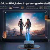 TOPTRO X9 4K Smart Beamer: Netflix, Dolby Audio, 1200 ANSI, KI-Autofokus, WiFi