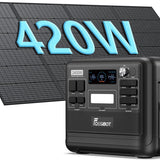 FOSSiBOT F2400 Solargenerator 2048Wh, 400W Solar, 2400W AC, Schnellladung