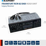 Blaupunkt Frankfurt RCM 82 DAB 1-DIN Autoradio: Modernes Retro mit Bluetooth, USB, SD, DAB+, 200W, Freisprecheinrichtung
