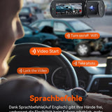 VANTRUE N4 Pro 3-Kanal 4K HDR Dashcam – STARVIS 2, WiFi, GPS, Parküberwachung