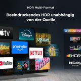 TCL 55 Zoll QLED 4K UHD Fire TV Smart TV Alexa Dolby Vision Atmos
