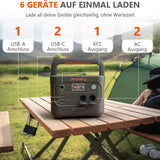 Jackery 1000 V2 Powerstation 1070Wh, 1500W, mit 200W Solarpanel & Schnellladung
