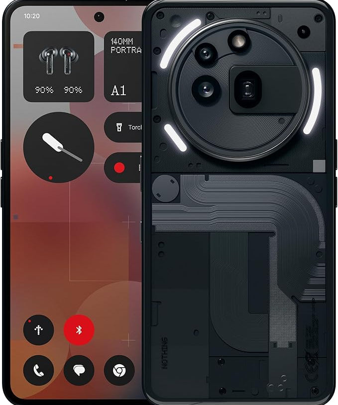 Nothing Phone (3a) Pro 256GB Smartphone mit 50MP Periskop-Kamera, 12GB RAM, AMOLED-Display