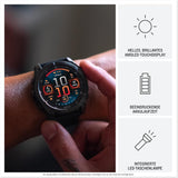 Garmin fēnix 8 47mm GPS-Multisport-Smartwatch: Brillantes AMOLED, Taschenlampe, Topo-Karten, Telefonie