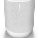 Sonos Move 2 Tragbarer WLAN Bluetooth Lautsprecher – 24h Akku, Alexa, Ladestation