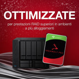 Seagate IronWolf Pro 4TB, NAS Interne Festplatte HDD, 3.5 Zoll, 7200 U/Min, CMR, 256 MB Cache, SATA 6 GB/S, inkl. Data Rescue Service (ST4000NTZ01)