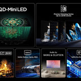 TCL 65Q7C 65 Zoll QLED Mini LED Smart TV: 4K HDR, Dolby Atmos & B&O Sound