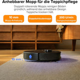 Roborock Qrevo Pro Set, 7000 Pa, FlexiArm™, 60 °C Moppreinigung