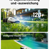 MAMMOTION YUKA 2000, 2000m², Ohne Kabel, NetRTK+Vision, 4G, 50% Steigung